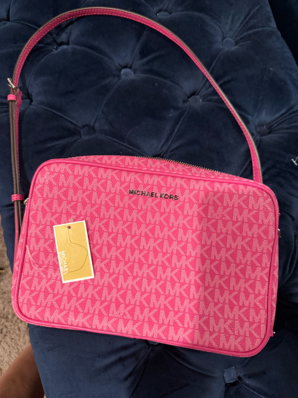 Michael Kors Cerise Signature Crossbody Bag